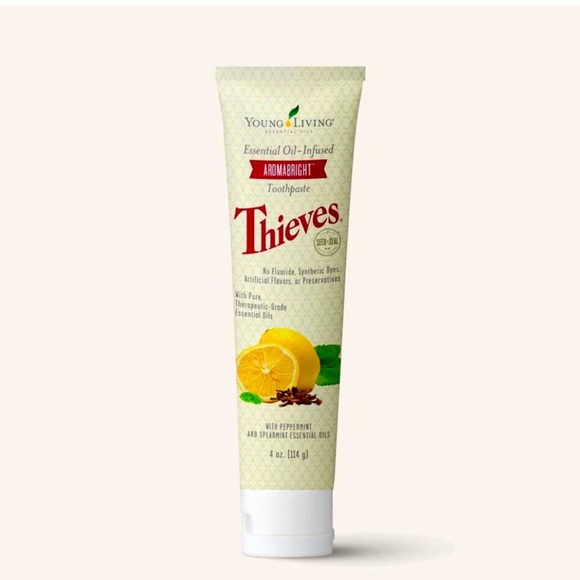 Young Living Essential Oils Signature Thieves Toothpaste & Mouthwash Bundle NWT - Picture 5 of 7